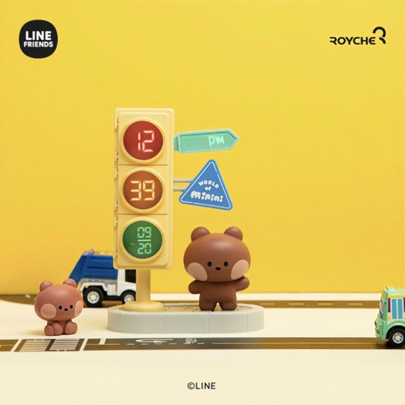 Royche x Line Friends - Minini Digital Desk Clock