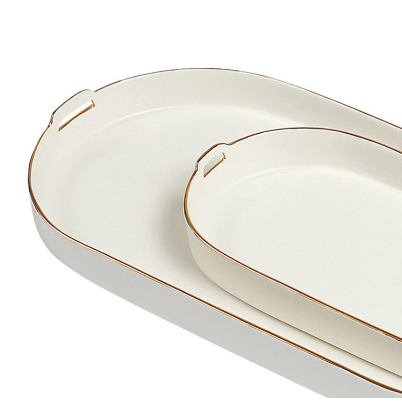 Chaora - Piece Ellipse Tray Set